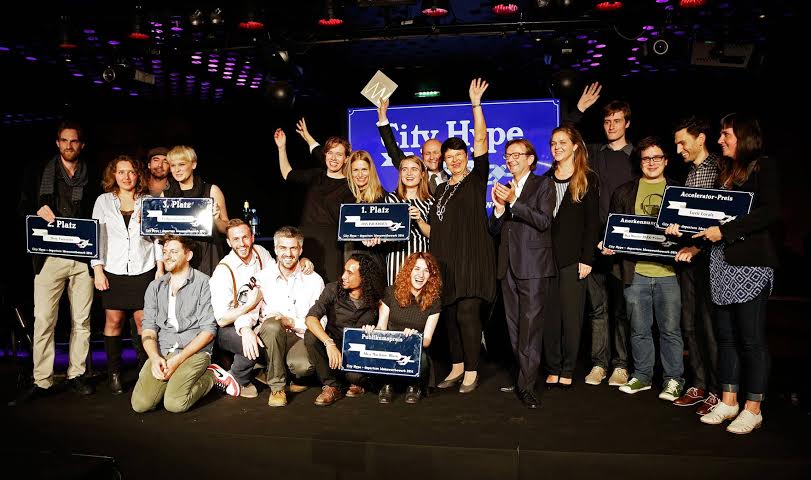 The winners of the City Hype Contest 2010, Vienna, Austria
